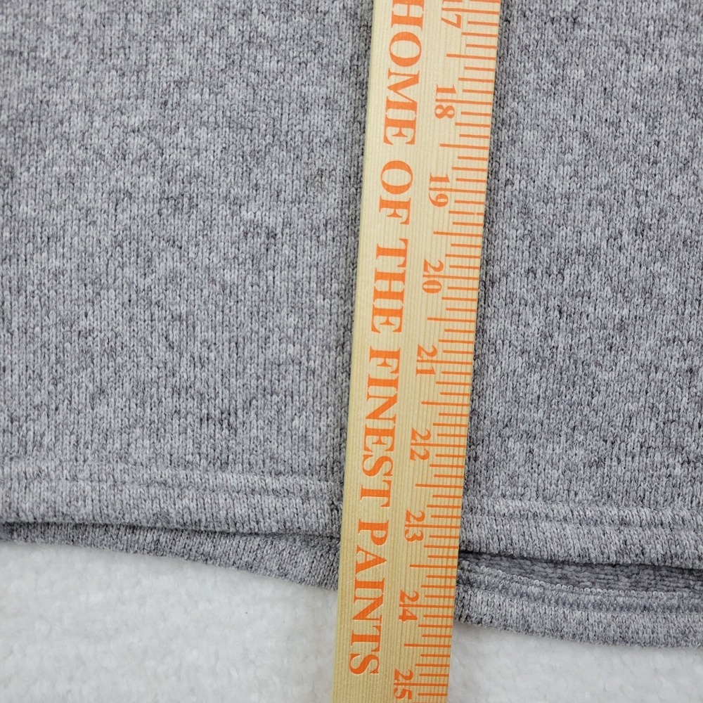 The North Face 1/4 Toggle Pullover Sweater Womens Size Small Gray READ - Picture 7 of 9